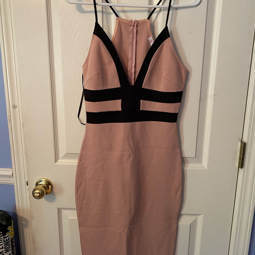 Pink party dress